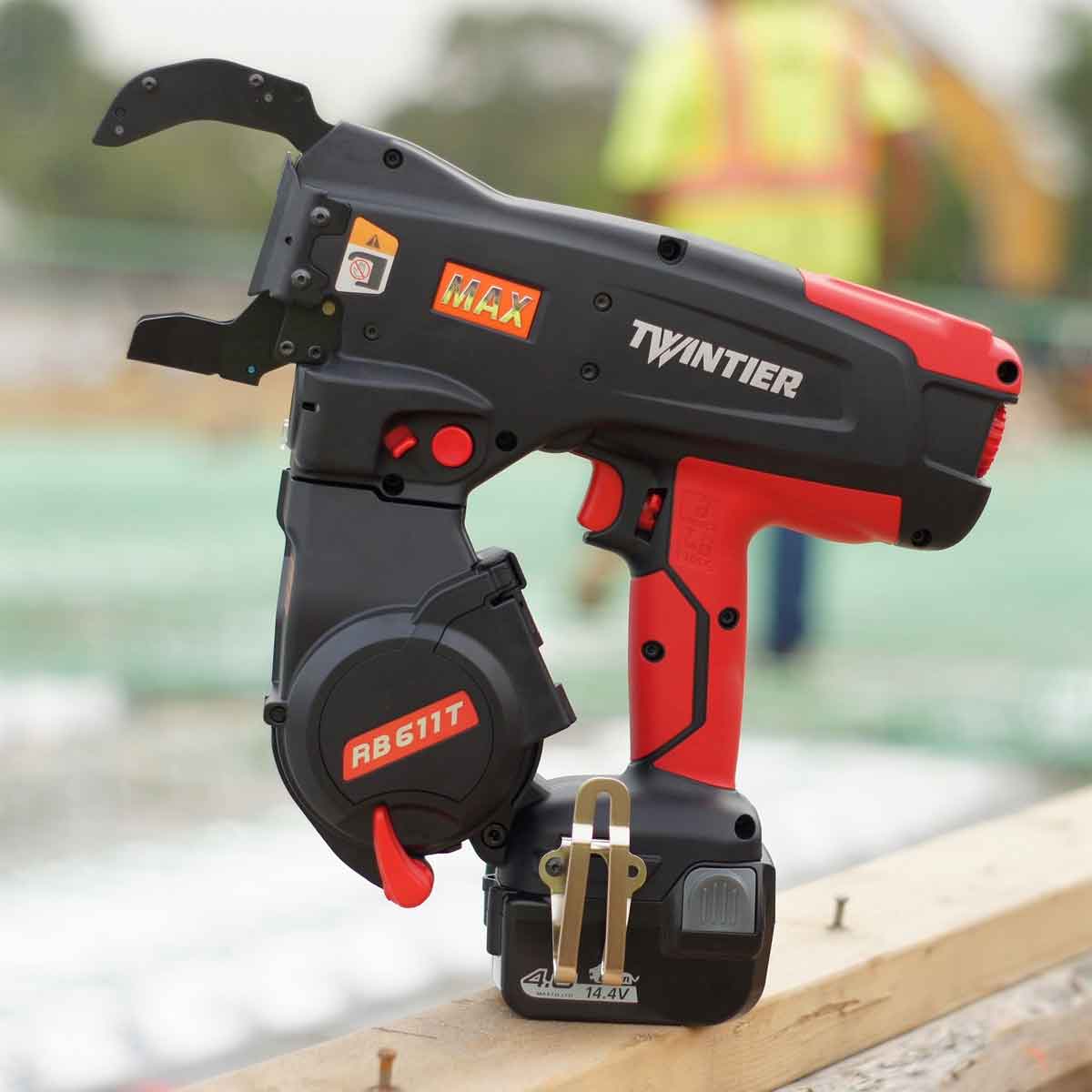 MAX RB611T TwinTier Rebar Tying Tool up to #9 x #10 with